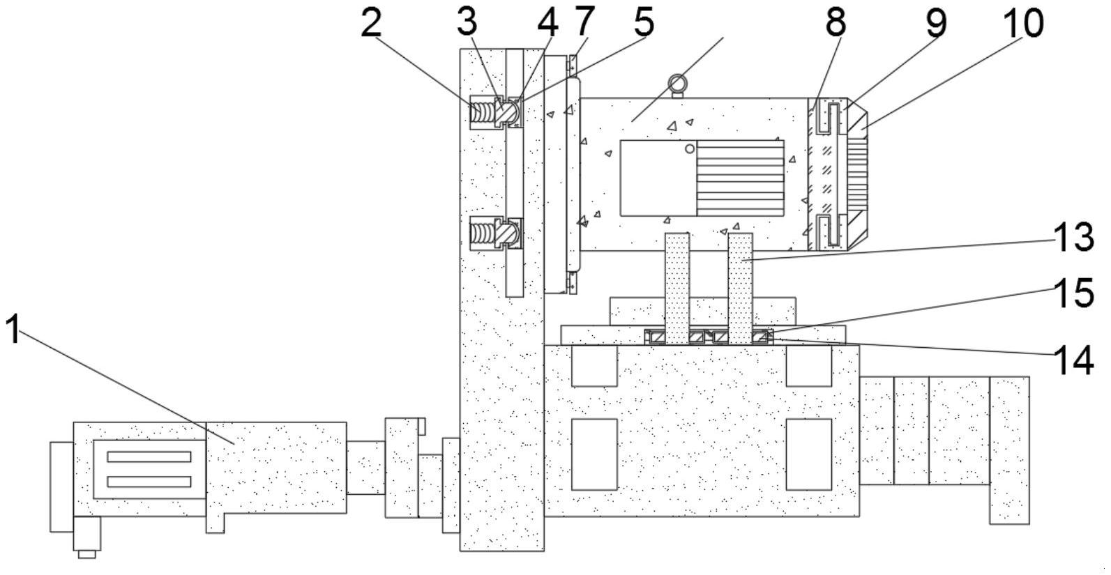 一種便于電機(jī)定位安裝的伺服展刀動(dòng)力頭專利介紹